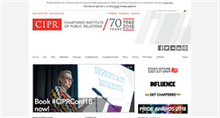 Desktop Screenshot of cipr.co.uk